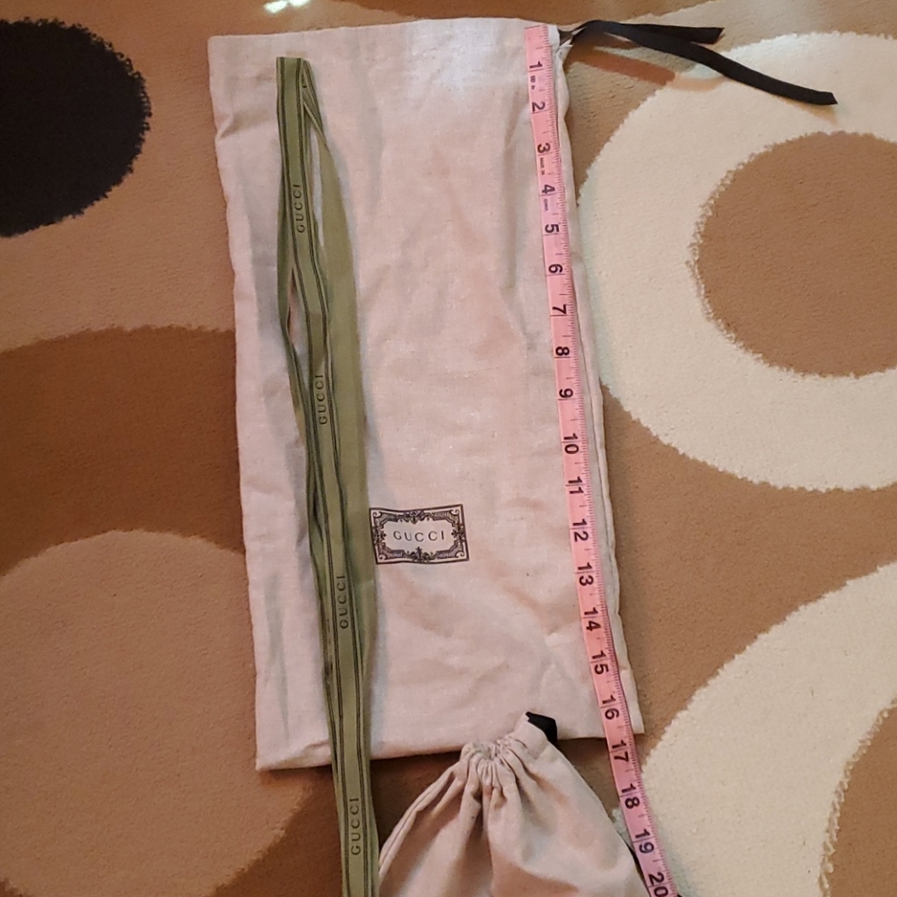 Authentic Gucci Reusable Draw Strings Dust Bags - image 2